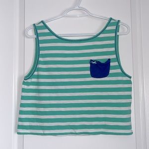WOMENS HOLLISTER CROP TANK